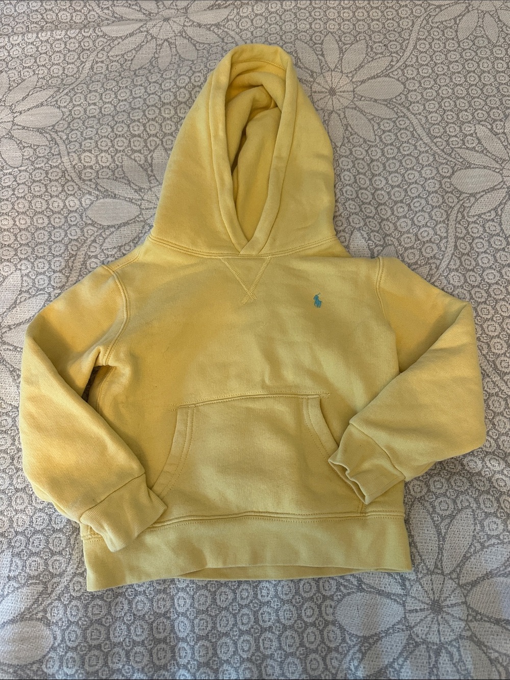 Polo by Ralph Lauren Soft Yellow Hooded Sweater